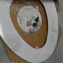Bemis 1500EC 390 Lift-Off Wood Elongated Toilet Seat, Cotton White (Pack of 1)