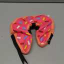 Supet Inflatable Dog Cone Collar for Small Dogs Puppies Cats, Soft Dog Cone Alternative After Surgery for Puppies Cats to Stop Licking (XS(Neck 4"-7"), Donut Pink)