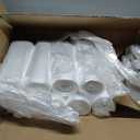 TYPLASTICS 20-30 Gallon Clear Trash Can Liners - 30" x 37" - High Density Garbage Bags - Case of 500 - Multipurpose for Office, Outdoor, Recycling, Industrial and Commercial