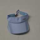 Summer Sun Visor Hat - Women Adjustable Golf Cap with Retractable Brim, UV Protection Beach/Tennis Sport Hat (7, Blue)