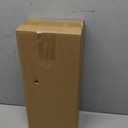 CubesLand Scalloped Edge Toilet Paper Storage Basket, Living Room Home Cozy Decor Basket, Paper Rope Small Baskets for Over Toilet Storage Shelf, End Table, Shelves, with 2 Wooden Handles, Beige (M - 14"L x 6.3"W x 3.9"H)