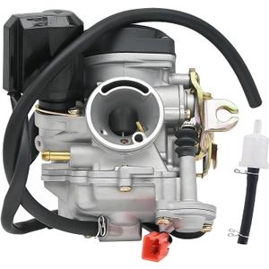 NIMTEK 49cc Scooter Carburetor for GY6 50cc 4 Stroke Moped ATV Go Karts Scooter 139QMB PD18J Engines with Jet Upgrades
