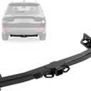 ALMULOO Trailer Tow Hitch 2 Inch Receiver Class 4 Compatible with 2022-2026 Jeep Grand Cherokee 2021-2026 Jeep Grand Cherokee L