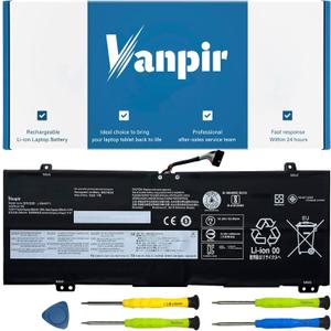 L18M4PF3 45Wh Laptop Battery Replacement for Lenovo ideapad C340-14IML C340-14IWL Flex-14IML Flex-14IWL S540-14API S540-14IML S540-14IWL C340-14API Series L18C4PF3 L18C4PF4 L18M4PF4 15.36V
