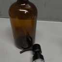 Amber Glass Soap Dispenser
with 304 Stainless Steel Pump 17 oz for Kitchen Dish Soap and Bathroom Hand Soap Bottle