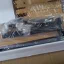 IDEALHOUSE Queen Bed Frame with Natural Rattan Headboard, Sturdy Wooden Slats, Metal Platform, Boho Cane Mattress Support, No Box Spring Needed, Stylish and Robust Bedroom Furniture