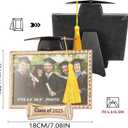 Class of 2025 Graduation Picture Frames 4 x 6 Inch Graduation Photo Frames for 4 x 6 Inch Photo Frame Graduation Party Gifts Photo Glass Frame for Tabletop Display (Antique Gold, 4 x 6 inch)