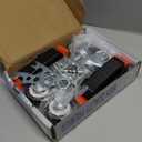 SPACEKEEPER Workbench Casters kit 660 Lbs - Retractable Casters Heavy Duty Bench Caster Wheels Designed for Workbenches Machinery & Tables, 4 Pack