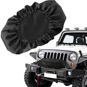 Winch Cover, New Upgrade Heavy Duty 600D Oxford Fabric Winch Covers for 8500-17500 lbs Electric Winch, Waterproof Dustproof Sunproof UV Resistant Tear Resistant Durable, 22 x 9.8 x 7.5