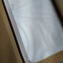 HOMECOOKIN Wood Bathroom Mirrors for Wall Mounted, 24" x 36" Rustic Wood Frame Wall Mirrors Decorative for Living Room or Bedroom Vanity Mirror (DH) A