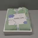 PurComfy Supersoft Sleep Sack 1.0 TOG, Premium Bamboo Viscose Baby Sleeping Bag 2-Way Zipper Sleep Sack Baby Wearable Blanket (Sage, 24-36 months)