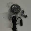 Riloer Portable Car Heater Defroster, 180° Rotating Windshield Defogger, 12V 150W Vehicle Warmer Cooler Fan with Thermostat, Plugs into Cigarette Lighter USB for Car SUV Truck RV Trailer