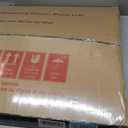 SMIROR Matte White Bathroom Mirror for Over Sink, 20x 24 Metal Thick Framed Rectangle Vanity Mirror for Wall, Right Angle Corner, Anti-Rust, Horizontally or Vertically Mounted