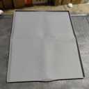 Silicone Heat Resistant Mat For Air Fryer-18''x15''x0.5''Perfect for Ninja, Cosori, Chefman and Most Air Fryers Bottom Silicone air fryer accessories-Protects Countertops From Damage and Scratches (1Pack Grey)