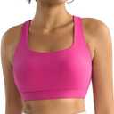 RUNNING GIRL Sports Bras for Women, Molded Cup High Impact Sports Bra Workout Bras for Women High Support Racerback
