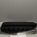 SpaceAid 3-Tier Scalloped Bookshelf, Montessori Bookcase for Toddlers, Wooden Book Shelf Organizer Display Furniture for Kids Rooms, Playroom, Nursery and Classroom, Black