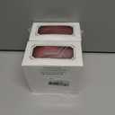 2 x MEEDEE Rust Velvet Ribbon 1 Inch Single Face Nylon Velvet Ribbon 2 Rolls 20 Yards Rust Red Ribbons for Christmas Tree, Gift Wrappig, Rustic Wreath, Velvet Bow Making, Floral Bouquet, Home Decor