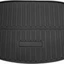 Powerty Trunk Mat Compatible for Honda CRV CR-V 2017-2022 Cargo Mat All Weather Cargo Liner in Lower Position Rear Cargo Mat for Honda CRV CR-V Accessories(Fuel Model only) (Lower Cargo Deck Position)