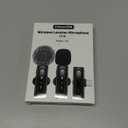 USB C Lavalier Microphone Wireless Mini Mic for Type-C Android Phone/Tablet/PC Video Recording Clip-on Mics with Rotatable Clip&Denoise Recording, Ideal for Vlog Tiktok Youtube Podcast Content Creator