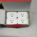 Innr Zigbee Smart Plug, Works with Philips Hue*, Alexa and SmartThings, Zigbee Repeater, Energy Monitoring, 4-Pack
