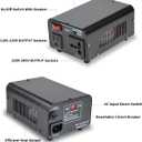 LVYUAN Voltage Transformer Converter 500 Watt Step Up/Down Convert from 110-120 Volt to 220-240 Volt and from 220-240 Volt to 110-120 Volt with US Outlet, Universal Outlet, Circuit Breaker