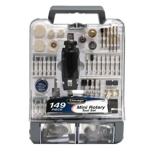 Chicago Power Tool 63516 Mini Rotary Tool Set - 149 Piece