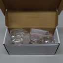 TENGYYY Stove Knob Safety Covers 5-Pack - Childproof & Pet Proof Locks for Gas/Electric Ovens, Heat-Resistant Clear Guards, Easy Damage-Free Install (Transparent White)