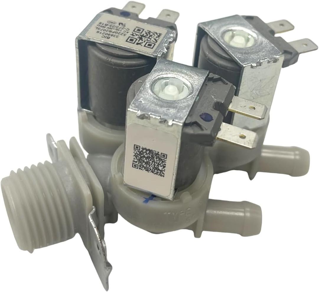 5220FR2075L 5221ER1003A OEM Water Inlet Valve Replacement Part for LG Washing Machines- replaces 5221ER1003C 5221ER1003D 5221ER1003