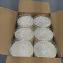 SIUQ 8 oz Coffee Cups - 150 Pack, Insulated Disposable Paper Cups 8 oz, Corrugated Ripple Wall Cups for Hot Beverage or Cold Drinks (Champagne)