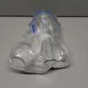 VIVIRENOIR Glass Tall Bud Vases for Centerpieces, Ribbed Flower Vase in Bulk Set of 4, Modern 8" Slim Floral VaseS for Wedding Party Dining Table Decor