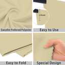 Tan Photo Backdrop for Photoshoot Tan Background for Photography Photo Backdrop Curtain for Party 8x10 FT