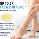 Dr. Frederick's Original Hydrocolloid Blister Bandages - 12 ct - Waterproof Heel Toe Pads - 40% More Cushioning - Blister Prevention & Treatment - Variety Pack Includes Heel, Toe, Spot Bandages