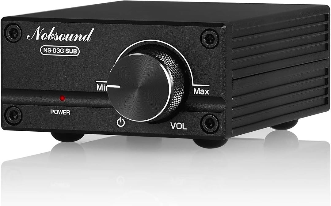 Nobsound 100W Subwoofer Digital Power Amplifier Audio Mini Amp (Black)