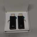 Wireless HDMI Transmitter and Receiver 4K, 2.4/5GHz 1080P Portable Wireless HDMI Extender Kit Adapter for Streaming Video and Audio to Monitor from PC/TV Box/Projector, 100ft Dual Band Smart Handovers