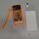 Stronger Magnetic & Shockproof for iPhone 17 Pro Case, Fit for MagSafe, Military-Grade Drop, with Screen Protector & Wrist Strap, Translucent Slim Phone case for iPhone 17 Pro Cover, Cosmic Orange