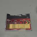 Master Lock 140Q Solid Brass Padlock with Key, 4 Pack