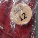 R&M Richards Elegant Knee Length 3/4 Sleeve Asymmetric Neckline Dress W/ & Rhinestone Trim & Slit (12)