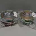 AMOLEN TPU 3D Printer Filament Bundle, Transparent Multicolor Rainbow TPU 1.75mm, Color Change Flexible Soft TPU 3D Printing Filament Supports High Speed, 200gX4 Spools 