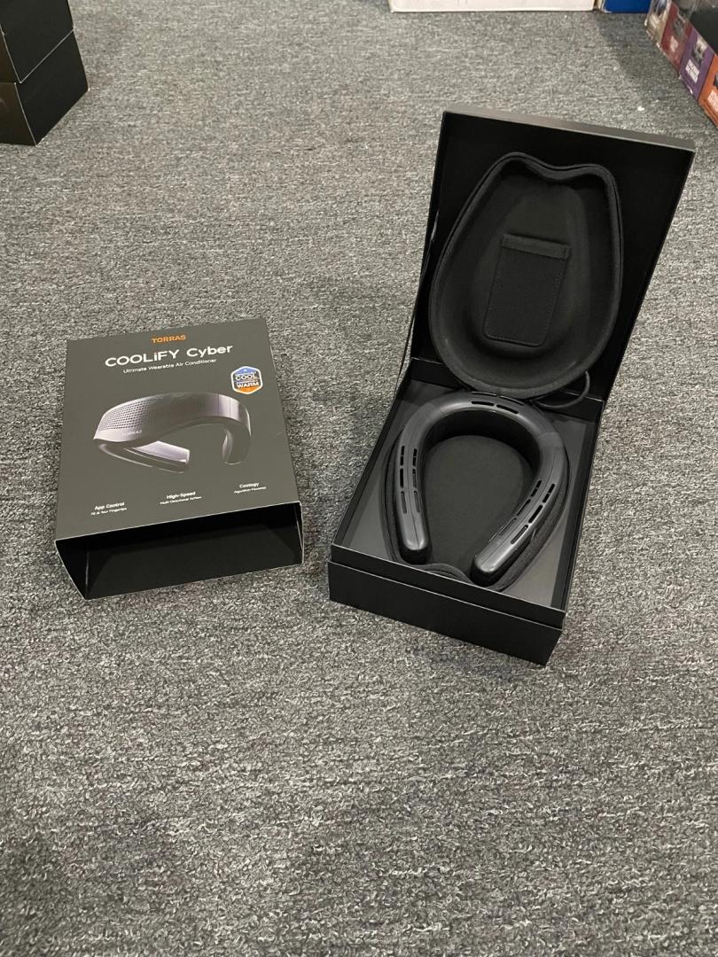 TORRAS COOLiFY Cyber Neck Air Conditioner App Control Cooling Fans 6000mAh FG6A