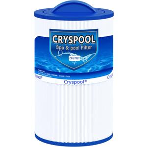 Cryspool 07022 Filter Compatible with Caldera 50, Caldera Spas, C-7350, 1019401, 73532, PCD50N, FC-3963, 50 Sq. Ft Spa Filter Cartridge, 1 Pack