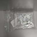 Hotop 120 Pcs Wall Plate Screws Outlet Cover Screws 5/16 Inch Long 6-32 Thread Socket Oval Head Replacement Socket Milling Slot for Wall Light