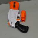 Nerf Fortnite SR Blaster - 4-Dart Hammer Action - Includes Removable Scope and 8 Official Nerf Elite Darts - for Youth, Teens, Adults