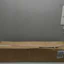 LazBlinds No Drill TDBU Roman Shades, Blackout - Beige, 35" W x 64" H