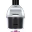 Geedel Food Chopper, Easy to Clean Manual Hand Vegetable Chopper Dicer, Dishwasher Safe Slap Onion Chopper for Veggies Onions Garlic Nuts Salads (Black)