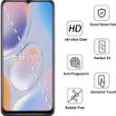 2 Pack Privacy Screen Protector for T Mobile Revvl 7/REVVL 8 Anti Spy Tempered Glass, Anti Scratch, Bubble Free, Case Friendly, 6.33"L x 2.79"W