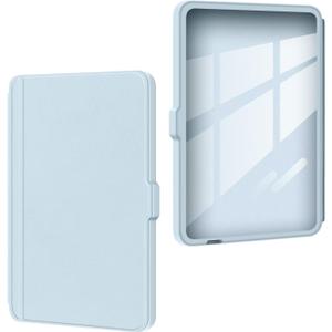 Detachable Snap-fit Design Case for 6" Kobo Clara BW 2024 Released, Ultra Clear Soft Flexible Transparent Acrylic Back Cover with Auto Sleep/Wake for Kobo Clara, Blue