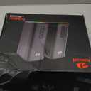 Redragon GS814 Stereo Desktop Speaker, 20W Output, 4 Real Units, BT 5.0/3.5mm AUX, Enhanced Bass, Touch-Control, Dynamic RGB Lighting