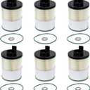 6 Pack FS20083 Fuel Water Separator Filter for Cummins ISX X12 X15 Diesel Engines, Compatible with DD13 DD15 DD16 Detroit Diesel Freightliner Western Star, Replace A0000905051 PF46145