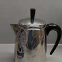 Farberware Electric Coffee Percolator, Stainless Steel Basket, Automatic Keep Warm, No-Drip Spout, 8 Cup