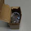 4 Pcs Broad Brimmed Caster Socket with 16 Screws, Stainless Steel Hat Sockets for 7/16" Caster Stem, Caster Stem Inserts for Bookshelves, Musical Equipment, Tables, Piano, Flower Stands